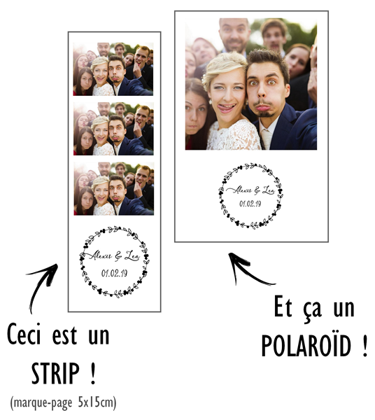 Borne Selfie Format Marque Page Polaroid 68dc953c